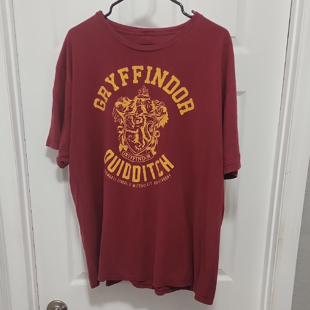 Warner Bros. Red Gryffindor Quidditch Tee